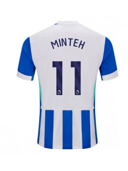 Brighton Yankuba Minteh #11 Replika Hemmakläder 2025-26 Kortärmad